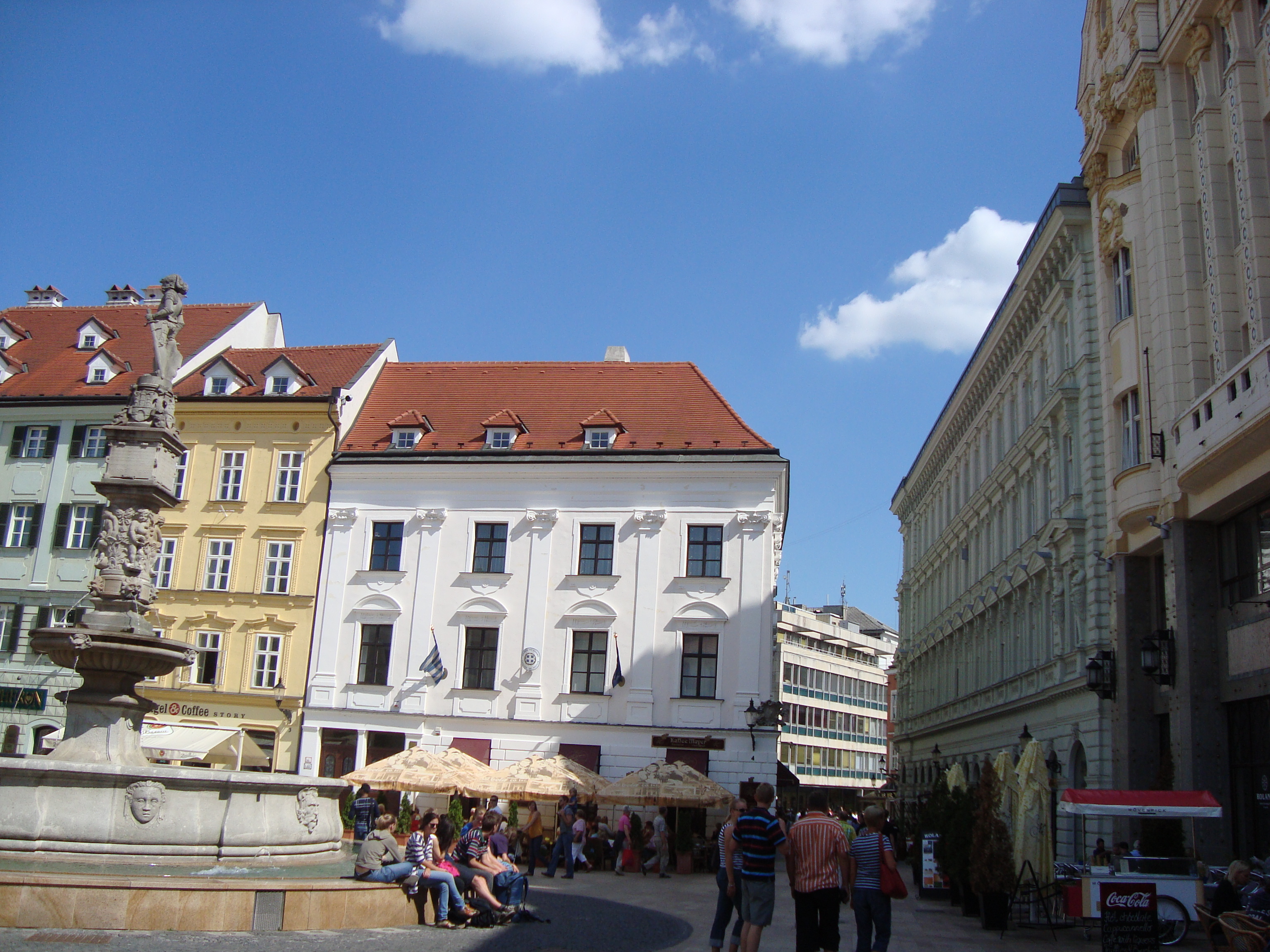 Have a bite in Bratislava, lunch time